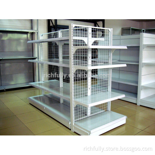 Wire mesh panel store shelf/supermarket shelf/pharmacy shelves